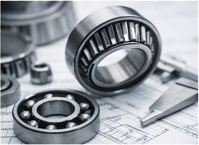 Bearings close-up